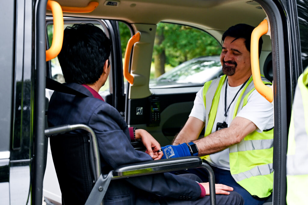 Wheelchair Accessible Vehicles of Taxis from Heathrow Airport to Raynes Park
